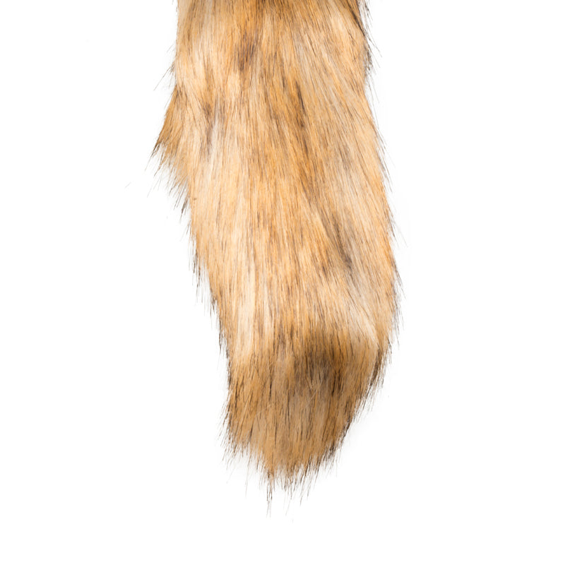 Fox Tail No. 2 Silver Plug - Just for you desires