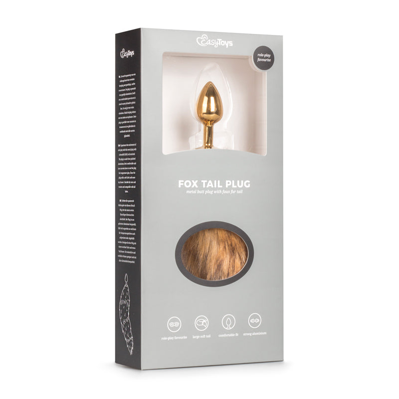 Fox Tail No. 1 - Gold Plug - Just for you desires