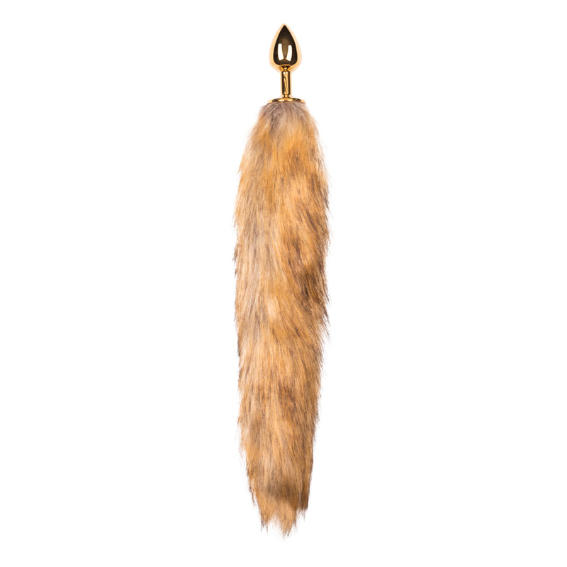 Fox Tail No. 1 - Gold Plug - Just for you desires