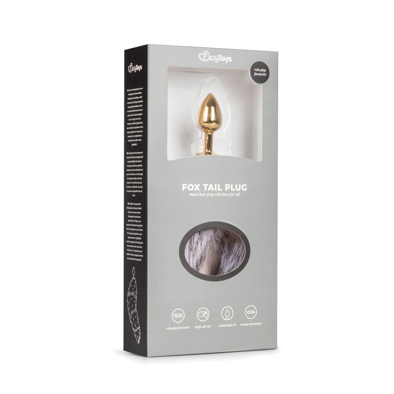 Fox Tail No. 5 - Gold Plug - Just for you desires
