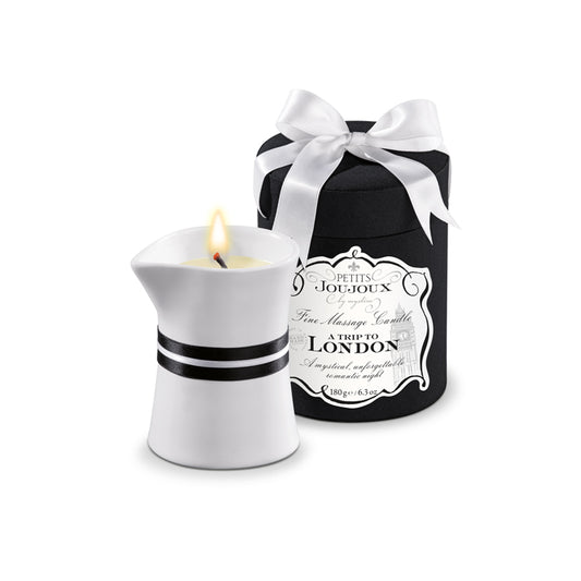 Petits Joujoux A Trip to London Massage Candle 190ml - Just for you desires