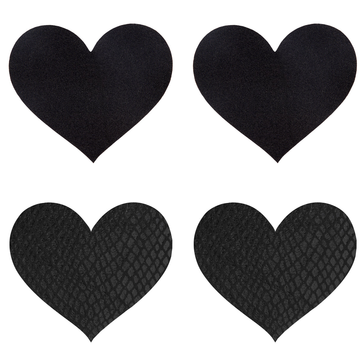Classic Black Hearts Pasties - Just for you desires