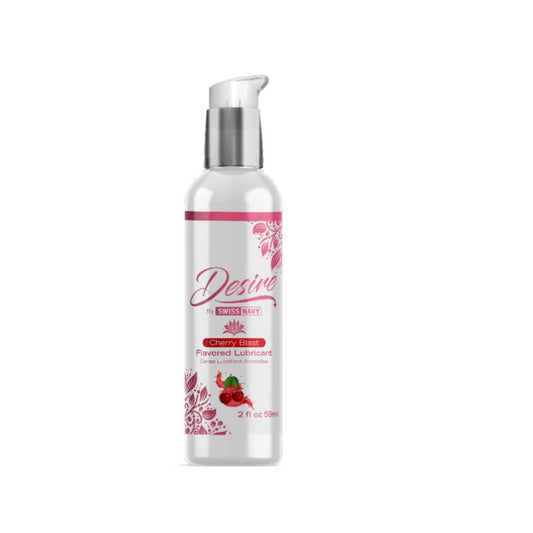 Desire Cherry Blast Flavored Lubricant 2 Oz - Just for you desires
