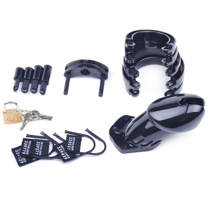 Male Chastity Kit Black - Just for you desires