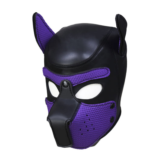 Puppy Play Mask Purple - Just for you desires