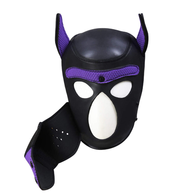 Puppy Play Mask Purple - Just for you desires
