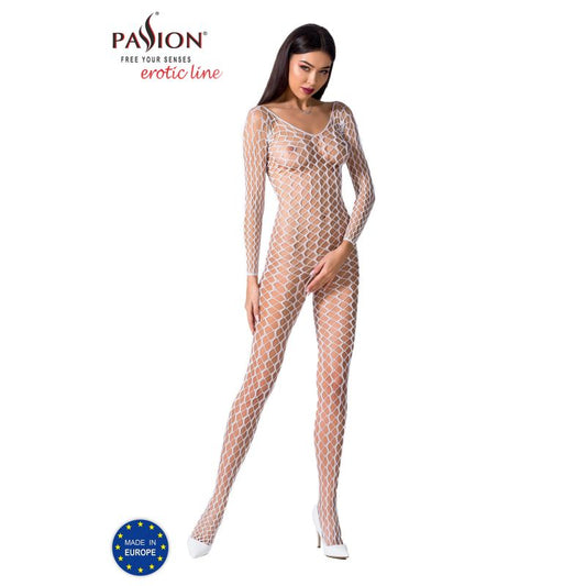 Bodystocking BS068 White - Just for you desires