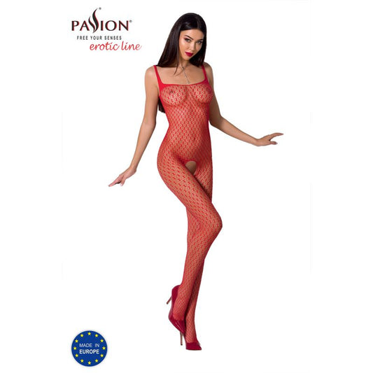 Bodystocking BS071 Red - Just for you desires