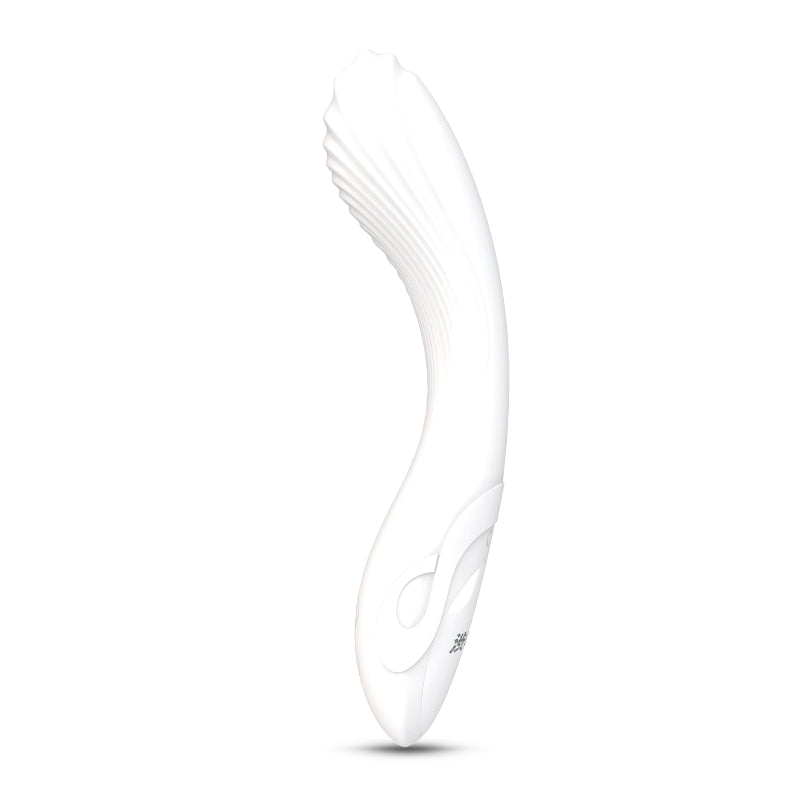 Flexible Bending Silicone Vibrator White - Just for you desires