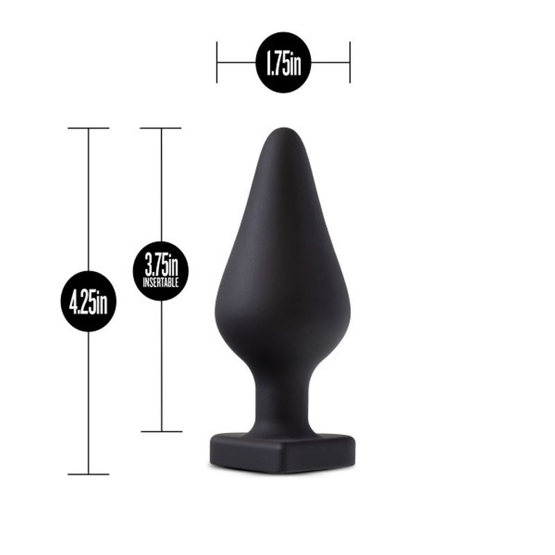 Temptasia Fuck Me Butt Plug Black - Just for you desires