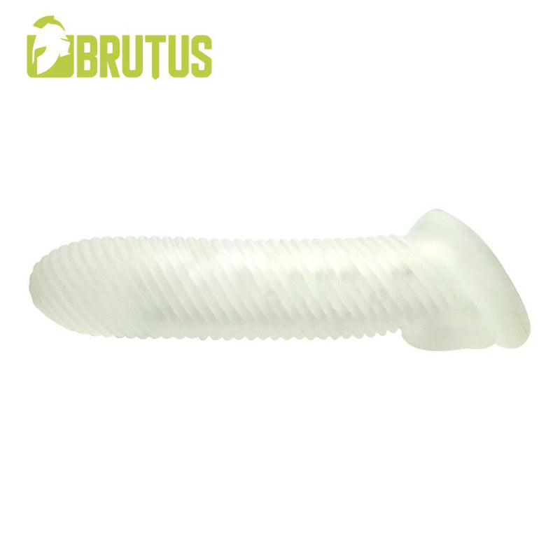 Almighty Ribbed Cocksheath 18cm - Just for you desires