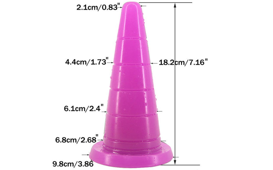 Hat Anal Plug Purple - Just for you desires