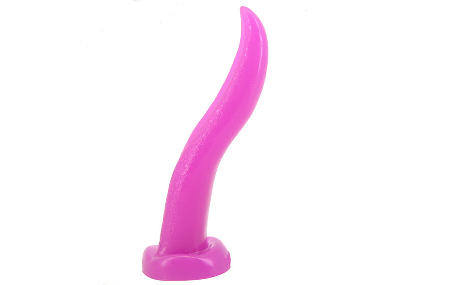 Tongue Shape Anal Plug Purple - Just for you desires
