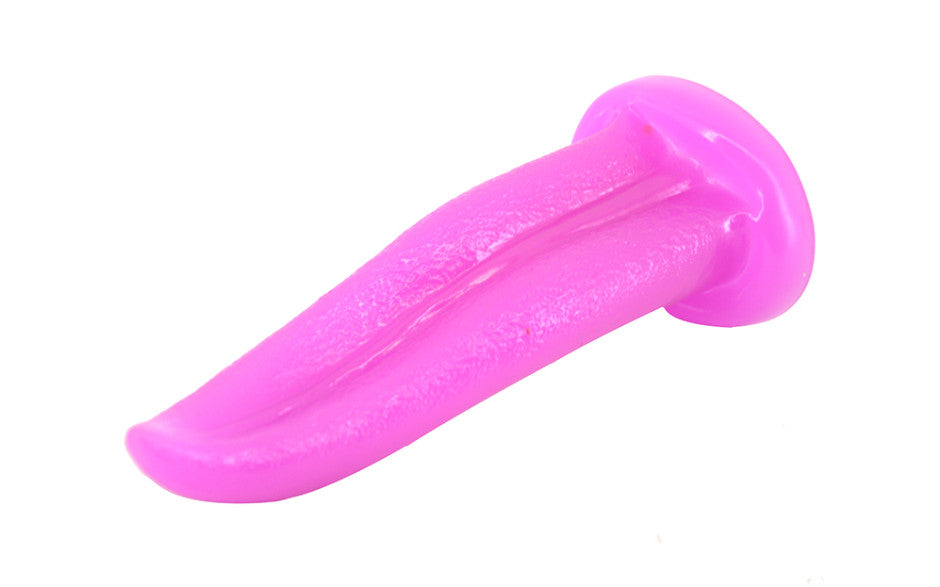 Tongue Shape Anal Plug Purple - Just for you desires