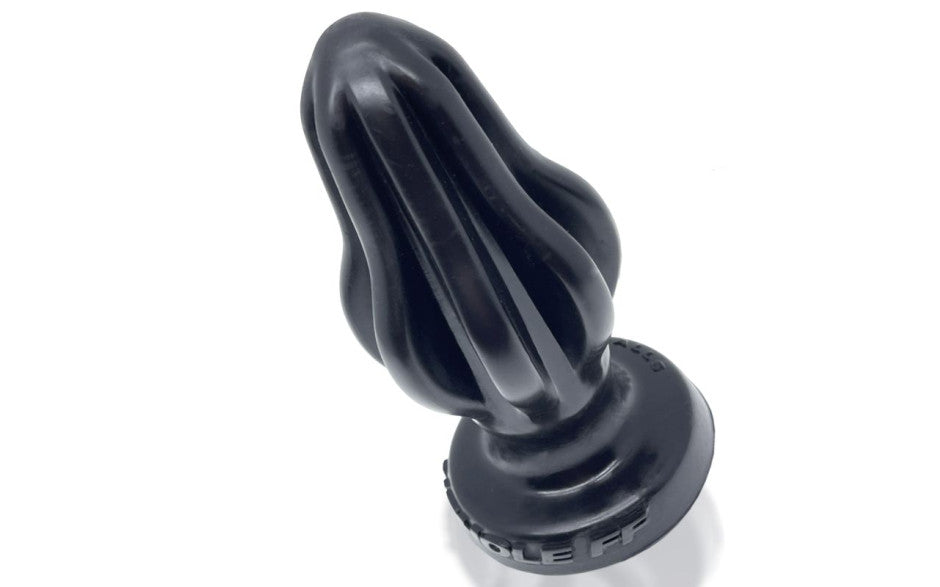 Airhole-1 Finned Buttplug Black - Just for you desires