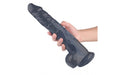 King Kong Dong w Balls Black XXL - Just for you desires