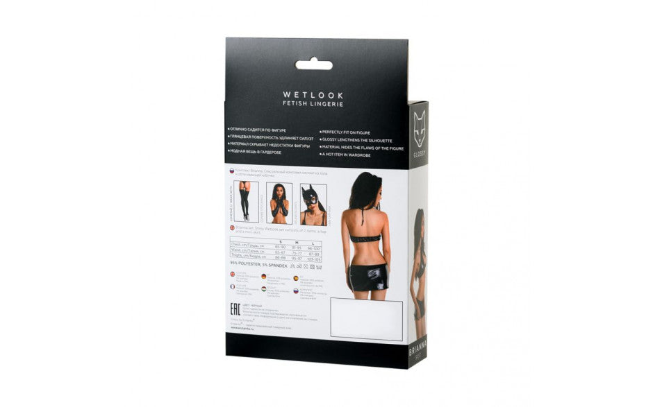 Glossy Wetlook Set Brianna X Large - Just for you desires