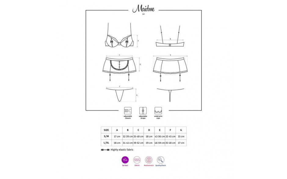 Maidme Set 5 Pc - Just for you desires