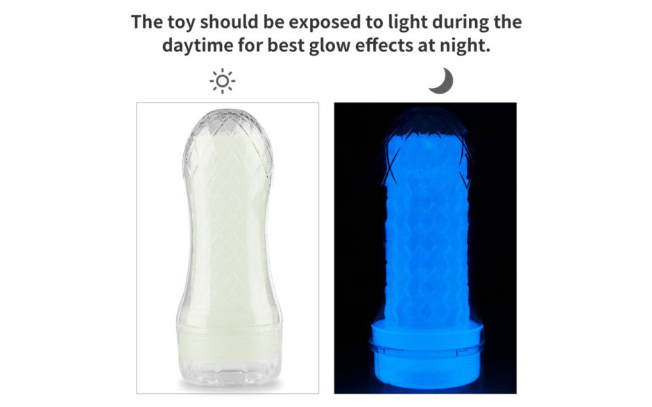 Lumino Play Ribbed Masturbator - Just for you desires