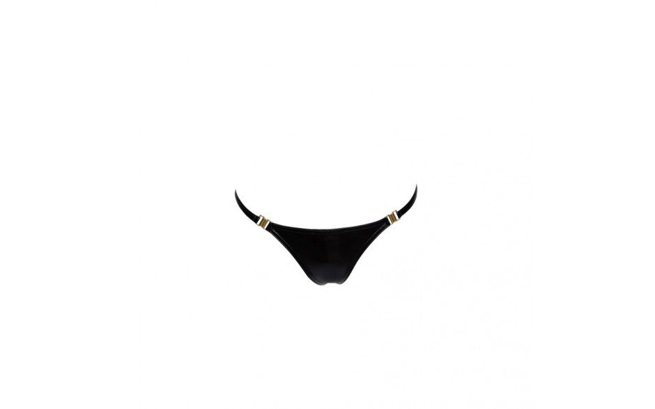 Power Wetlook Panty w Gold Clasp - Just for you desires