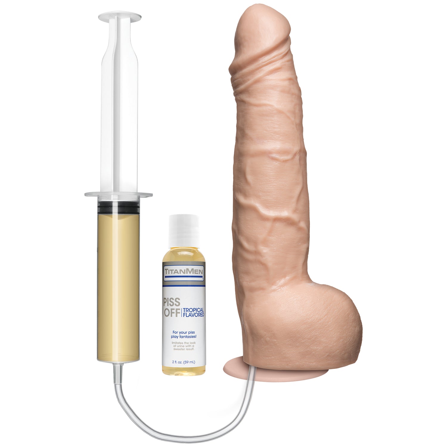 162824 - Titanmen PissOffSuction Cup Dildo - Just for you desires