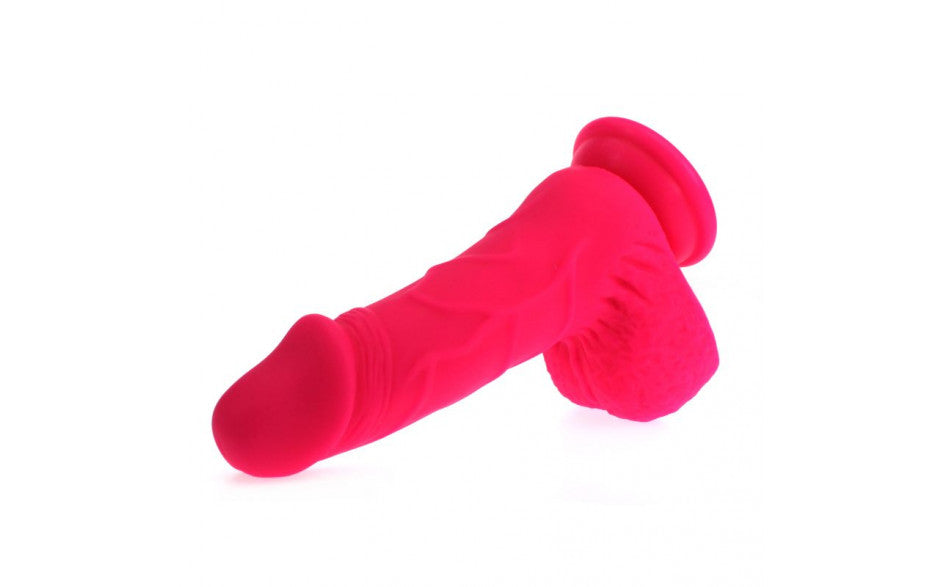 Pedro Thick Realistic Cock w Balls Pink - Just for you desires