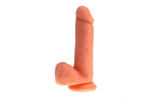 Thick Realistic Cock w Balls Flesh - Just for you desires