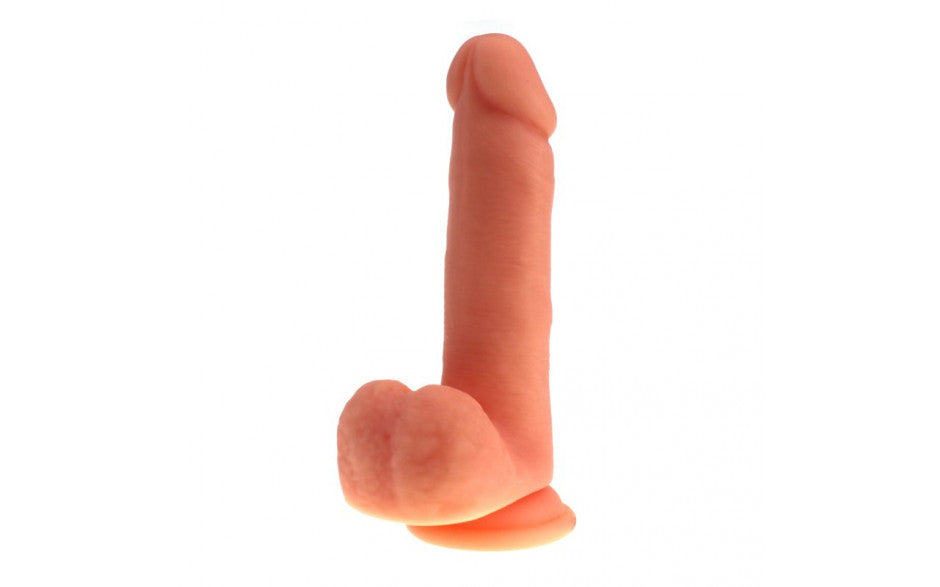 Thick Realistic Cock w Balls Flesh - Just for you desires