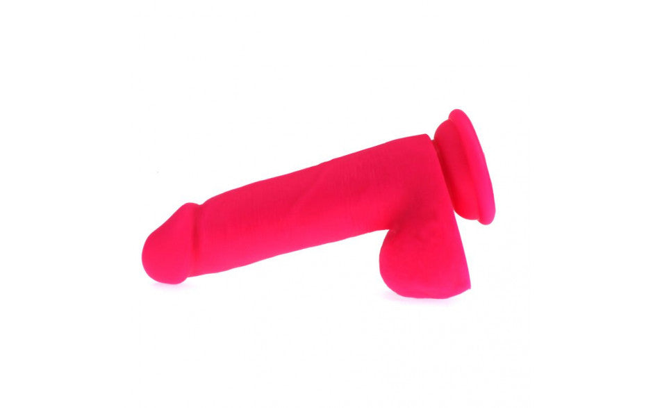 Thick Realistic Cock w Balls Pink - Just for you desires