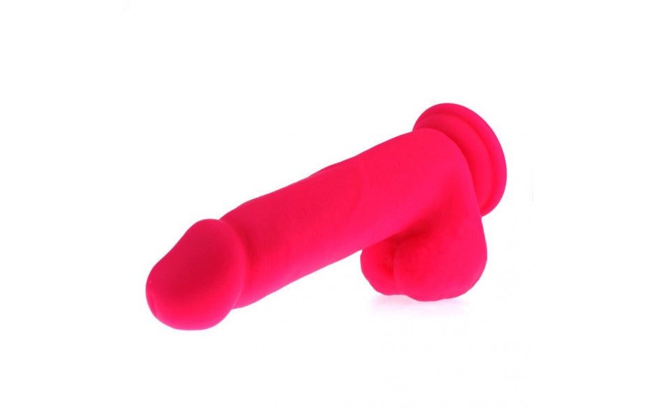 Thick Realistic Cock w Balls Pink - Just for you desires