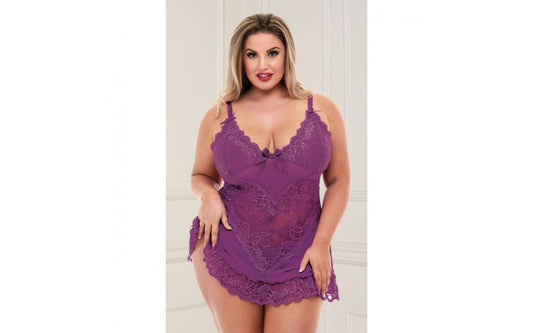 Mini Lace Chemise - Just for you desires
