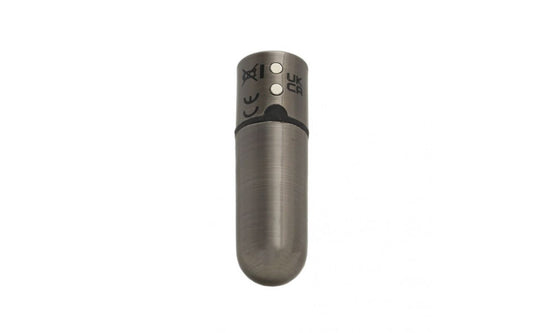 Power Bullet First Class Rechargeable Bulllet w Crystal Gun Metal - Just for you desires