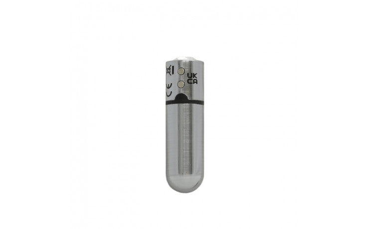 Power Bullet First Class Rechargeable Bulllet w Crystal Silver - Just for you desires