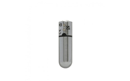 Power Bullet First Class Rechargeable Bulllet w Crystal Silver - Just for you desires