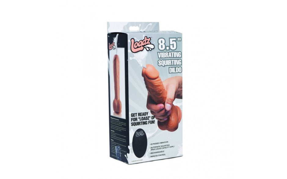 8.5in Dual Density Squirting Dildo Medium w Remote - Just for you desires