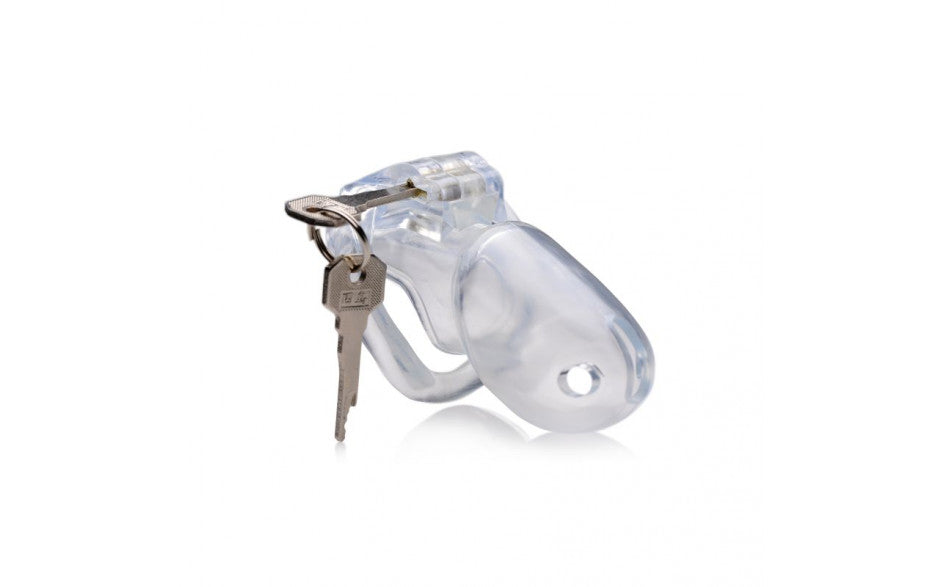 Clear Captor Chastity Cage - Large - Just for you desires