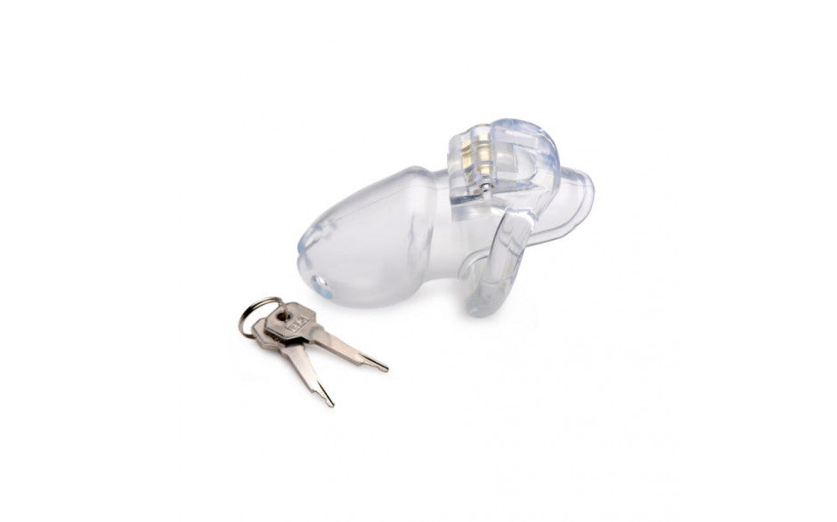 Clear Captor Chastity Cage - Large - Just for you desires