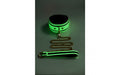 Kink in the Dark Glowing Collar & Lead Flouro Green - Just for you desires