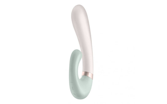 Satisfyer Heat Wave - Mint App Controlled USB Rechargeable Rabbit Vibrator - Just for you desires