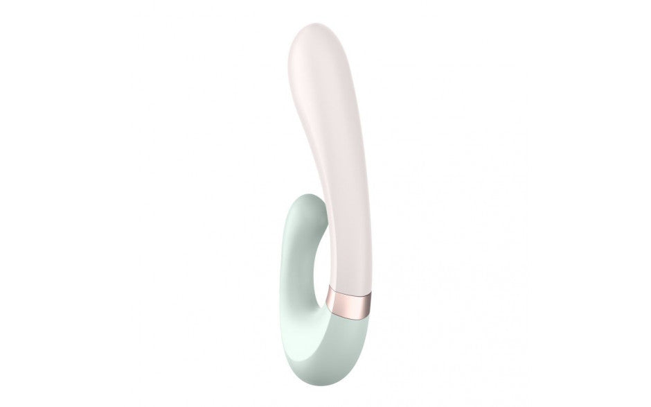 Satisfyer Heat Wave - Mint App Controlled USB Rechargeable Rabbit Vibrator - Just for you desires