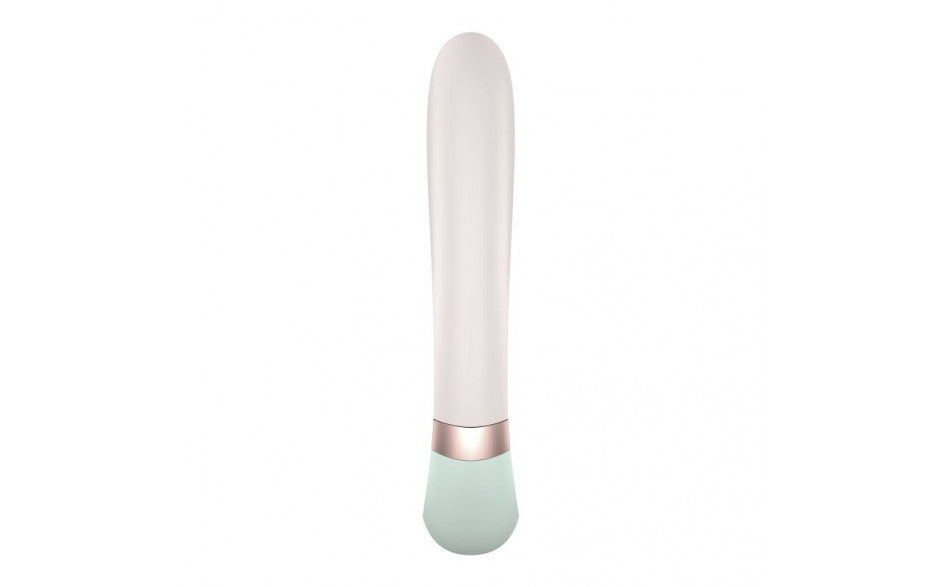 Satisfyer Heat Wave - Mint App Controlled USB Rechargeable Rabbit Vibrator - Just for you desires