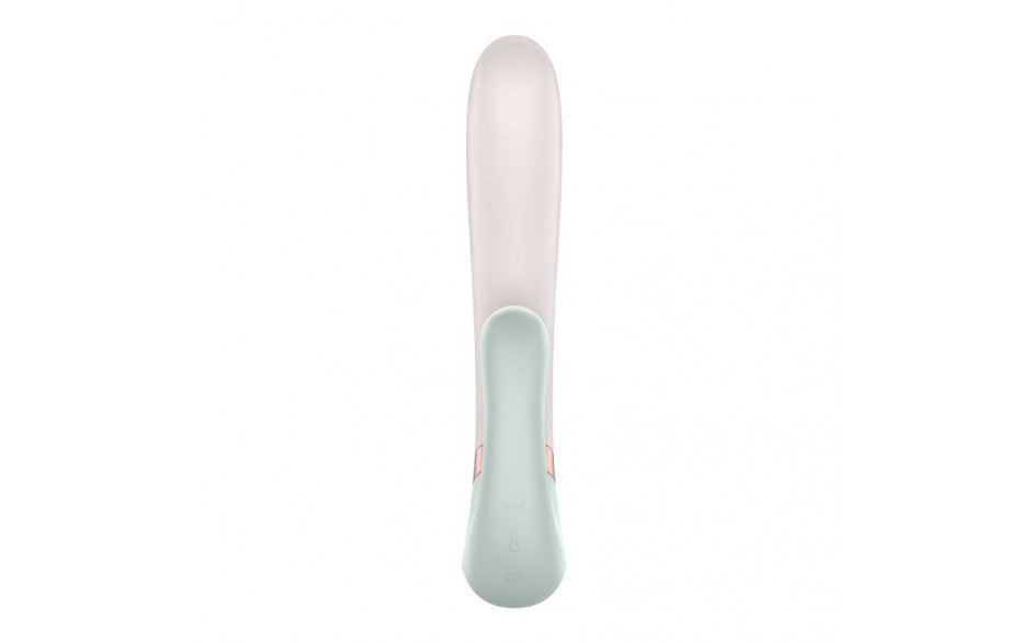 Satisfyer Heat Wave - Mint App Controlled USB Rechargeable Rabbit Vibrator - Just for you desires