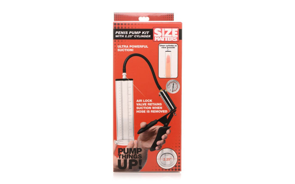 Penis Pump Kit with 2.25" Cylinder - Just for you desires