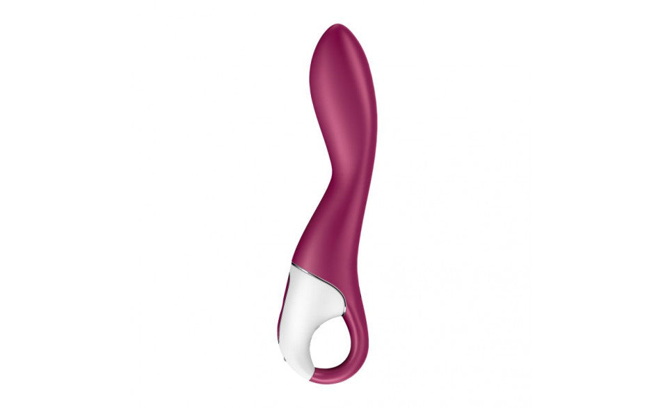 Satisfyer Heated Thrill - Red USB Rechargeable Heating Vibrator - Just for you desires