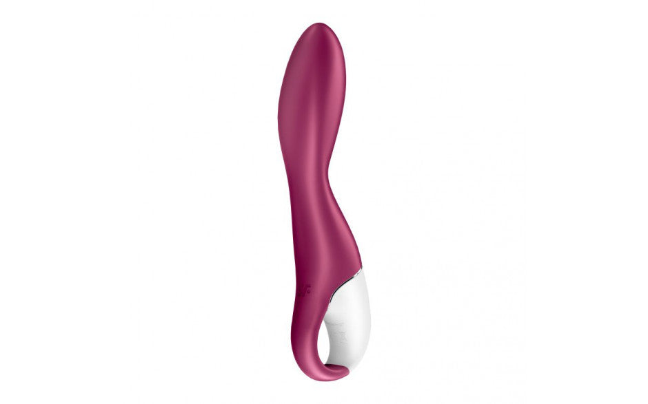 Satisfyer Heated Thrill - Red USB Rechargeable Heating Vibrator - Just for you desires