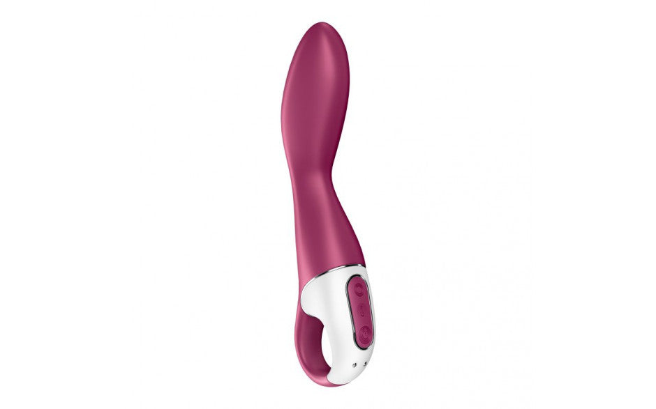 Satisfyer Heated Thrill - Red USB Rechargeable Heating Vibrator - Just for you desires