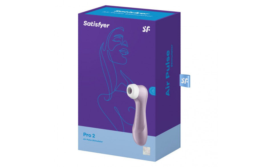 Satisfyer Pro 2 Air Pulse Massager Violet - Just for you desires