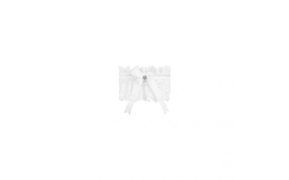 Amor Blanco Garter White - Just for you desires