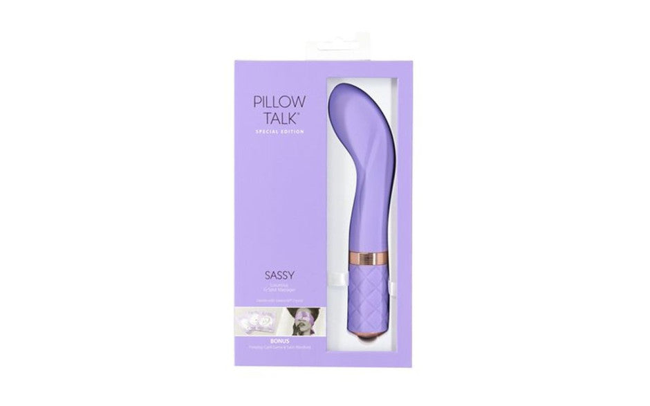 Pillow Talk Sassy Luxurious G Spot Purple Special Edition - Just for you desires