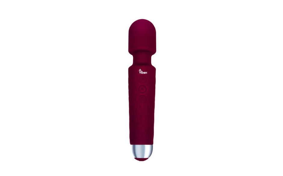 Viben Tempest Rechargeable Wand Massager Ruby - Just for you desires